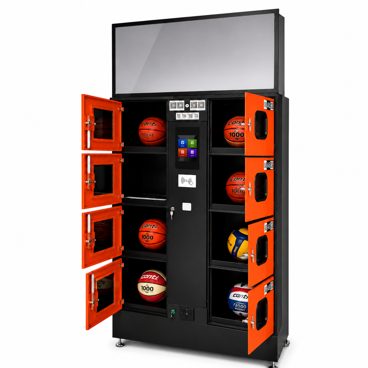 Jun Yao Technology intelligent management basketball cabinet