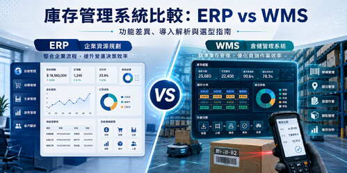 庫存管理系統比較：ERP vs WMS