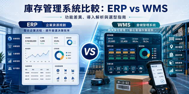 庫存管理系統比較：ERP vs WMS
